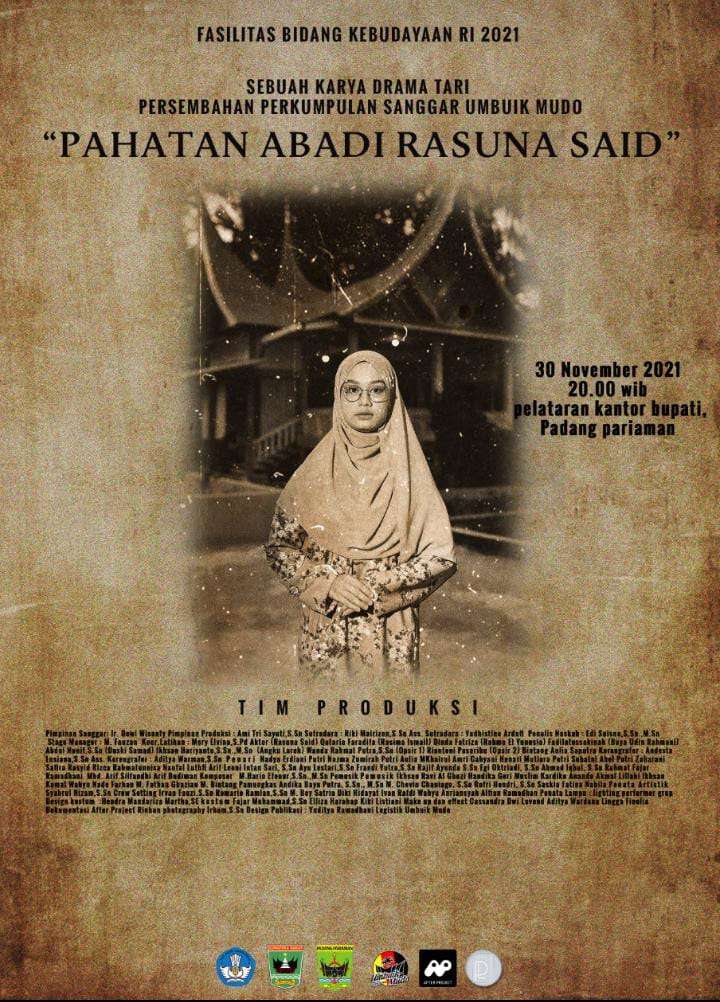 Menghidupkan Kembali Semangat Perjuangan: Kesuksesan Epik Drama Tari "Pahatan Abadi Rasuna Said" oleh Sanggar Umbuik Mudo